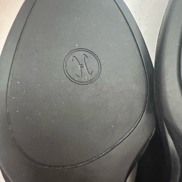 Cole Haan Jaynie suede black wedge shoes size 6 - Picture 11 of 11